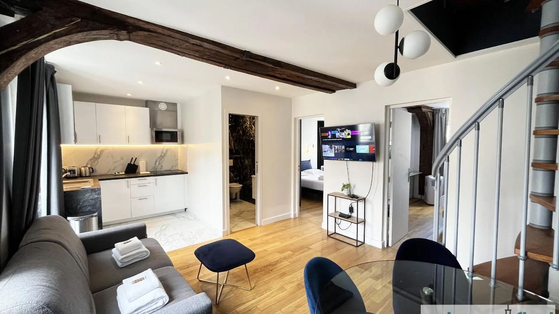 Urban Flat 176 - Charming 3 Bedroom In Montorgueil Apartment